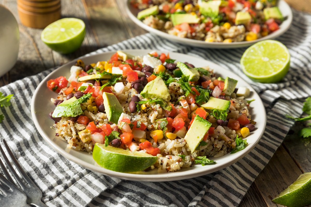 Homemade Mexican Baja Rice Bowl